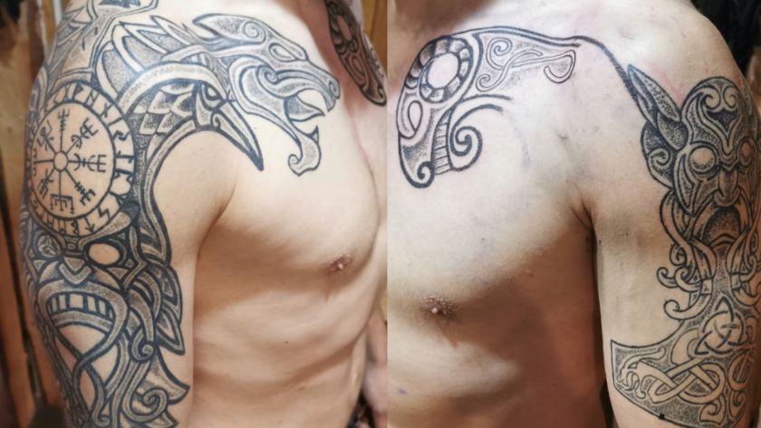 Les grands tatouages vikings
