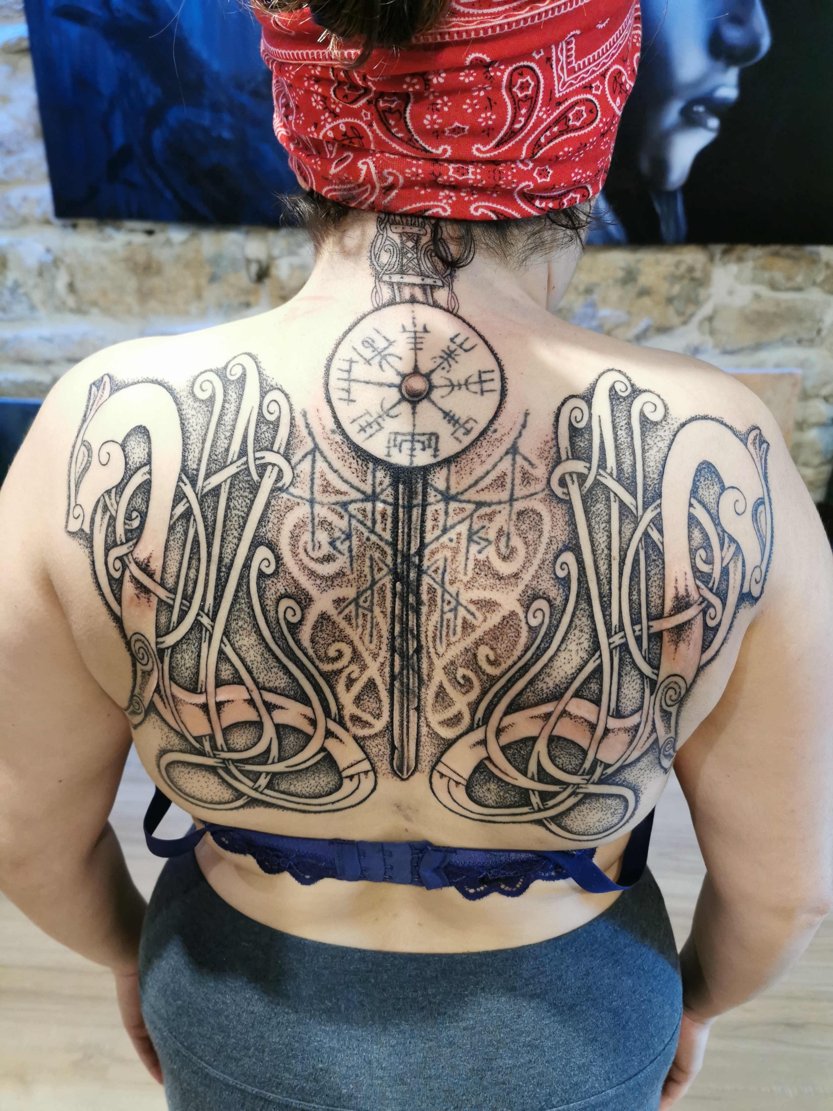 Evolution d’un tatouage viking